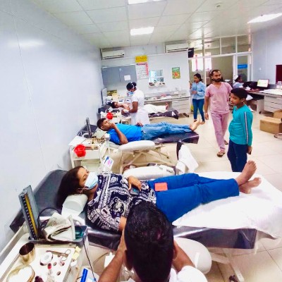 Monthly Blood Donation Drives